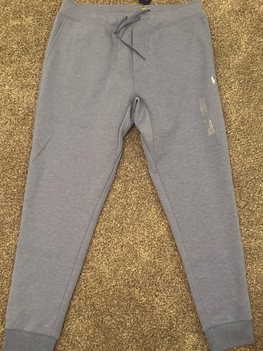 Ralph Lauren Men's Blue Polo Sweatpants Size Small NWT Embroidered Logo